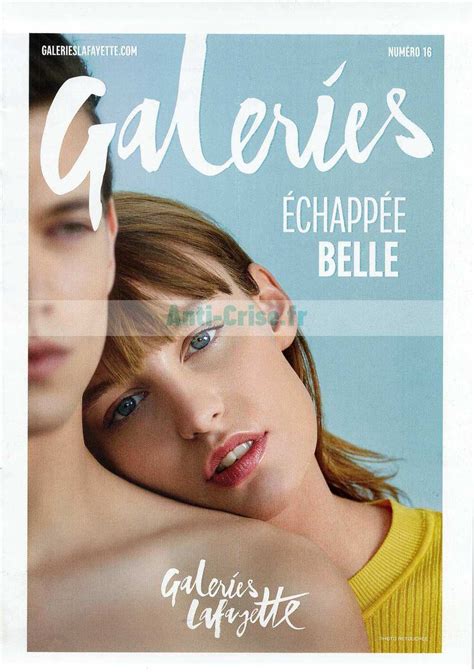 galeries lafayette catalogue.